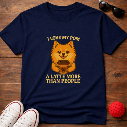 Pomeranian Latte Tee