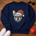 Frenchie Santa Sweatshirt