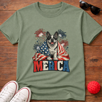 Patriotic Frenchie Tee