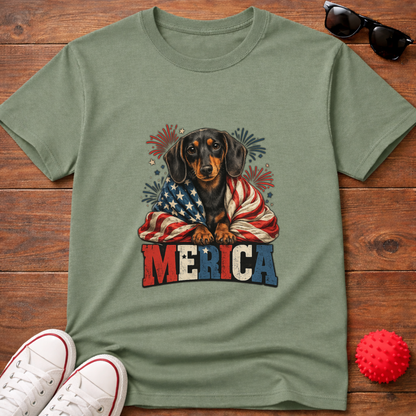 Patriotic Doxie Tee