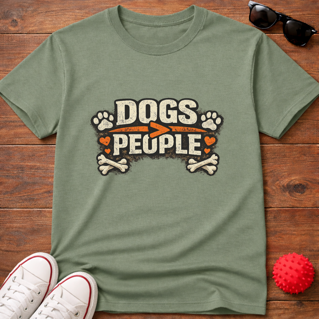 Greater Than People Tee