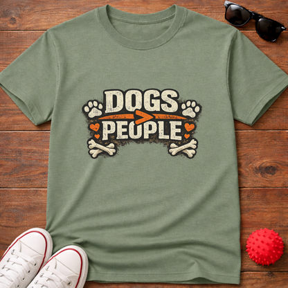 Greater Than People Tee