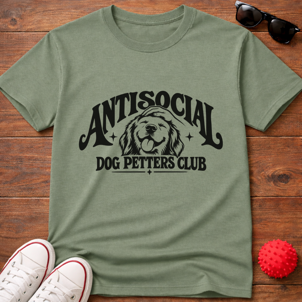 Antisocial Dog Petters Tee