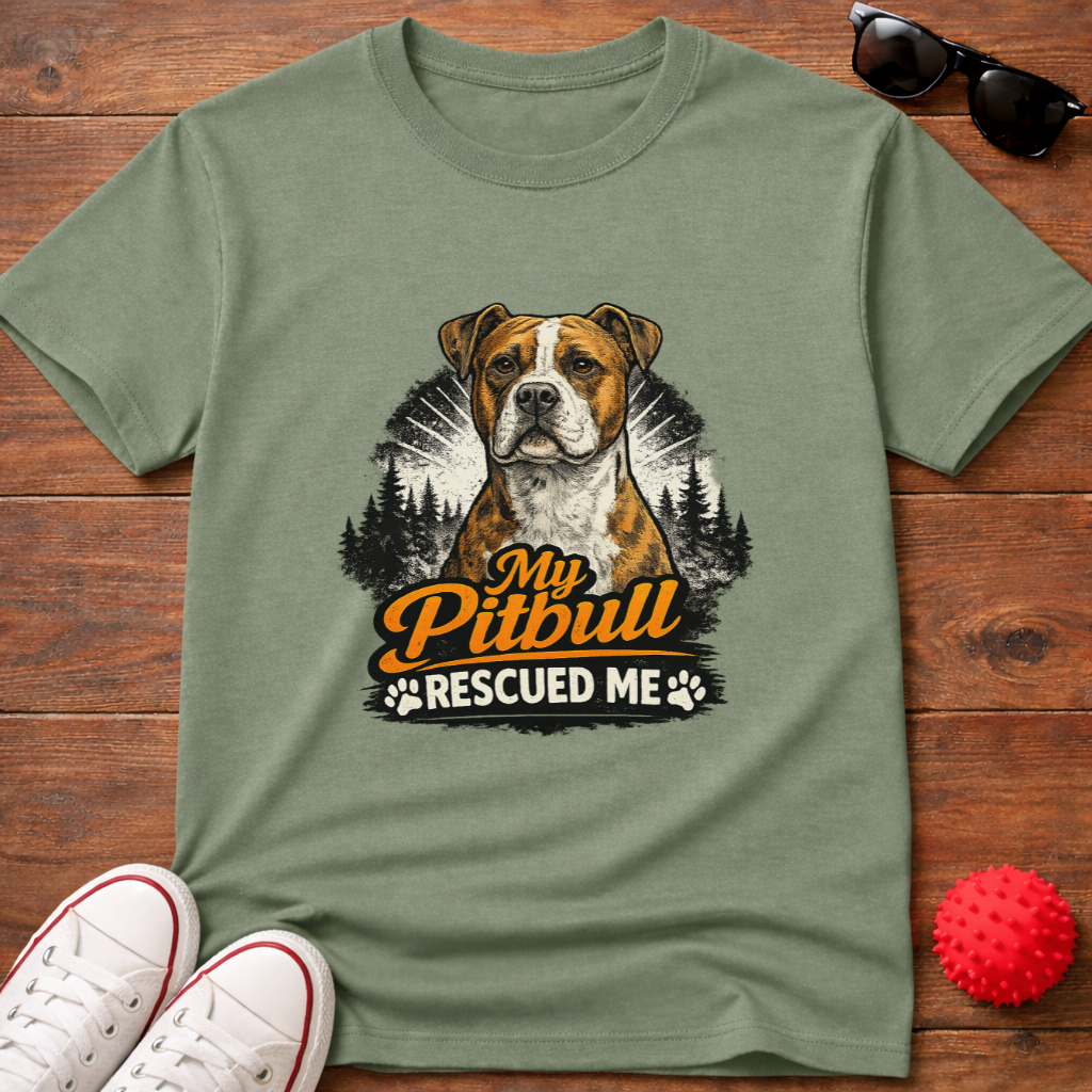 Pitbull Rescued Tee
