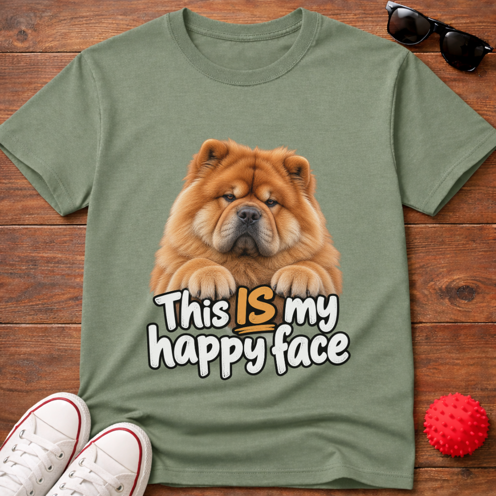 Chow Happy Face Tee