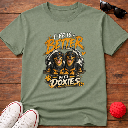 Better With Doxies Tee