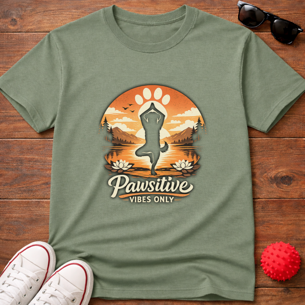 Pawsitive Vibes Only Tee