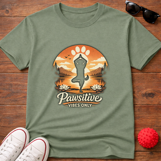 Pawsitive Vibes Only Tee