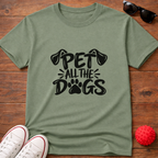 Pet All The Dogs Tee