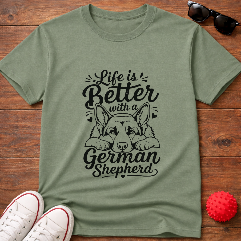 Life's Better GSD Tee