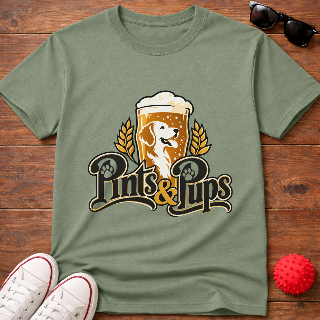 Pints & Pups Tee