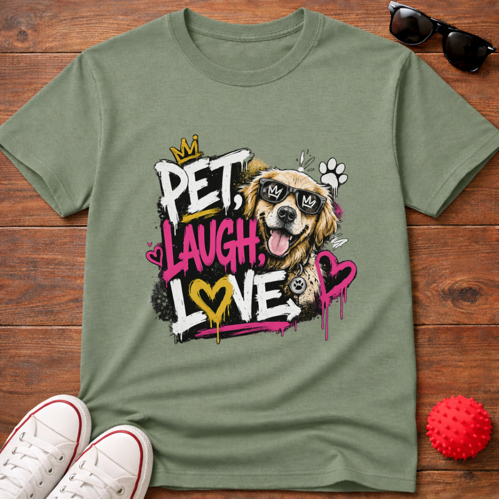 Pet Laugh Love Tee