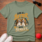 Better With Beagles Tee