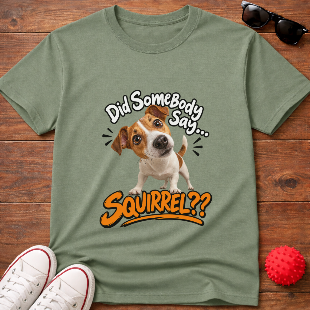 Jack Russell Squirrel Tee