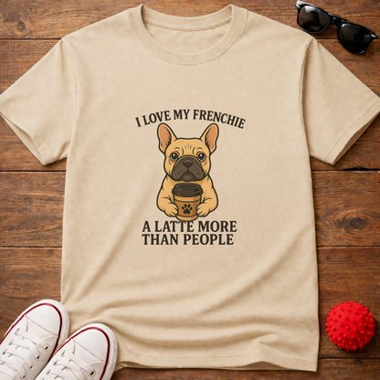 Frenchie Latte Tee