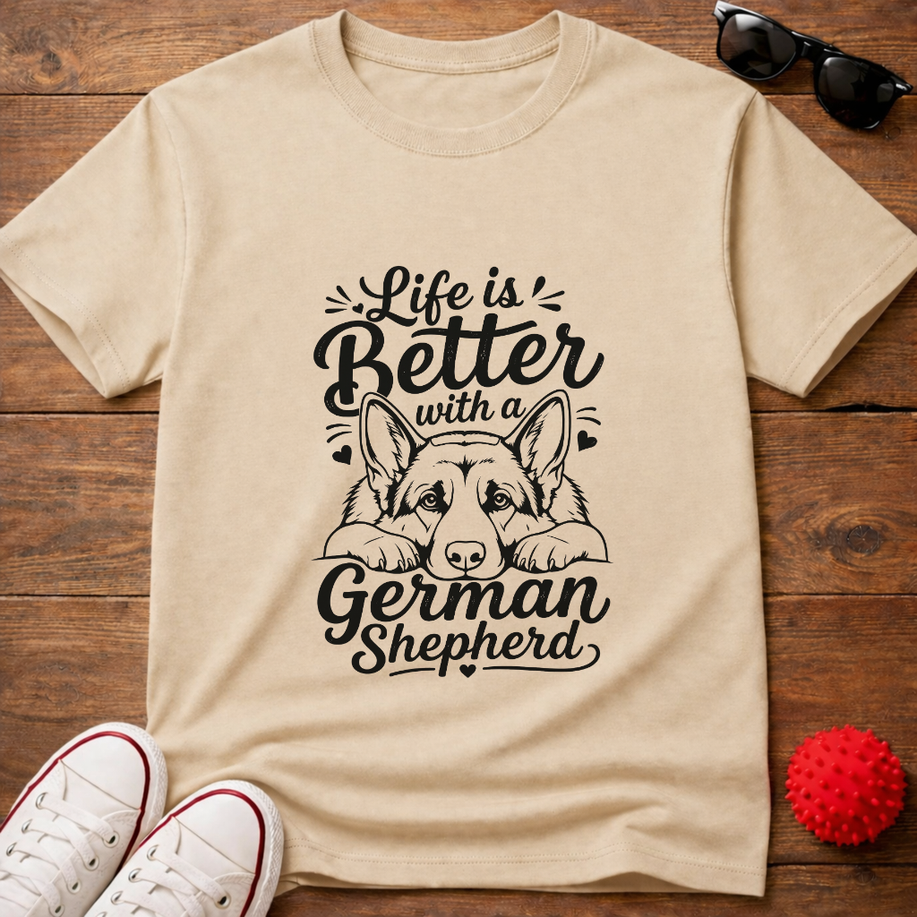 Life's Better GSD Tee
