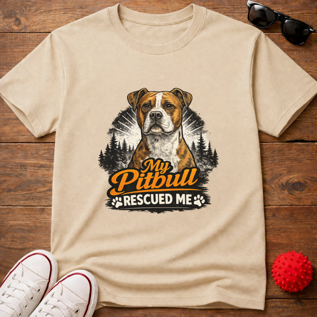 Pitbull Rescued Tee