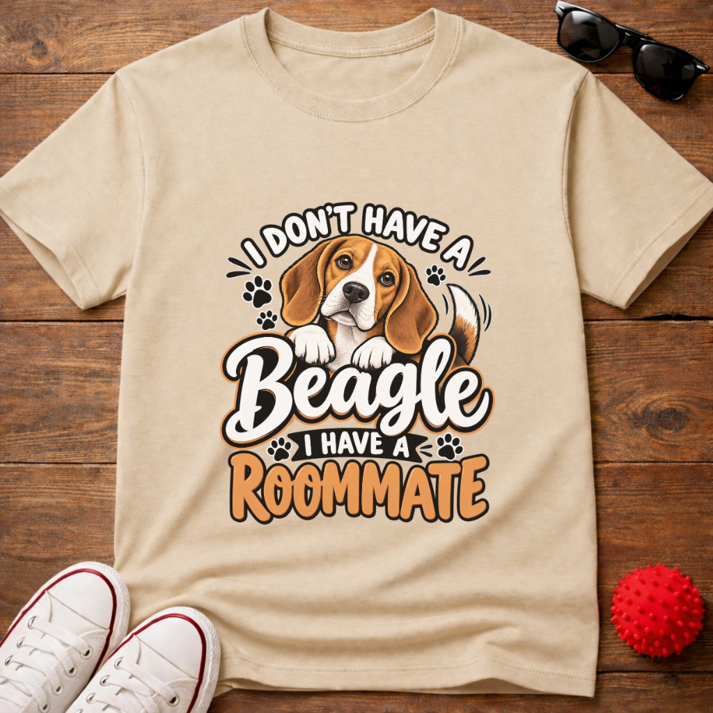 Beagle Roommate Tee
