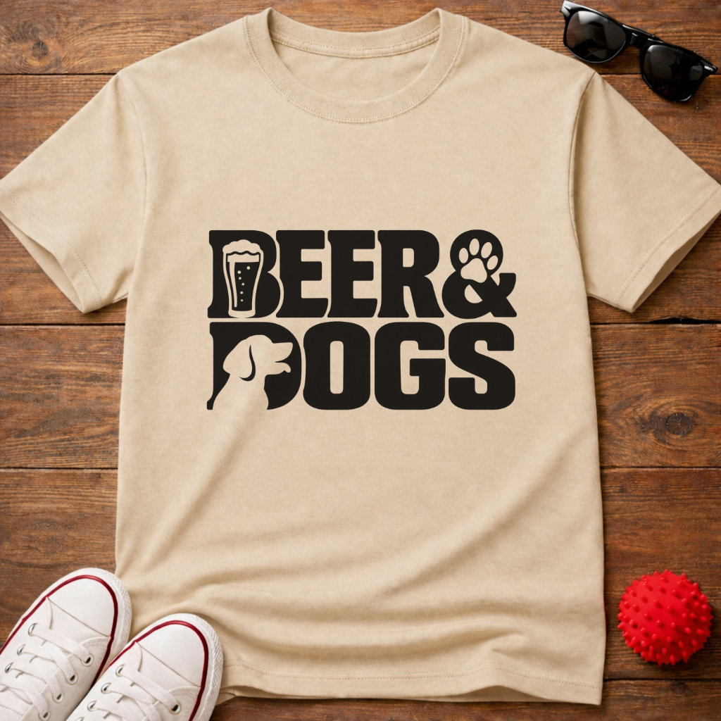 Beer & Dogs Tee