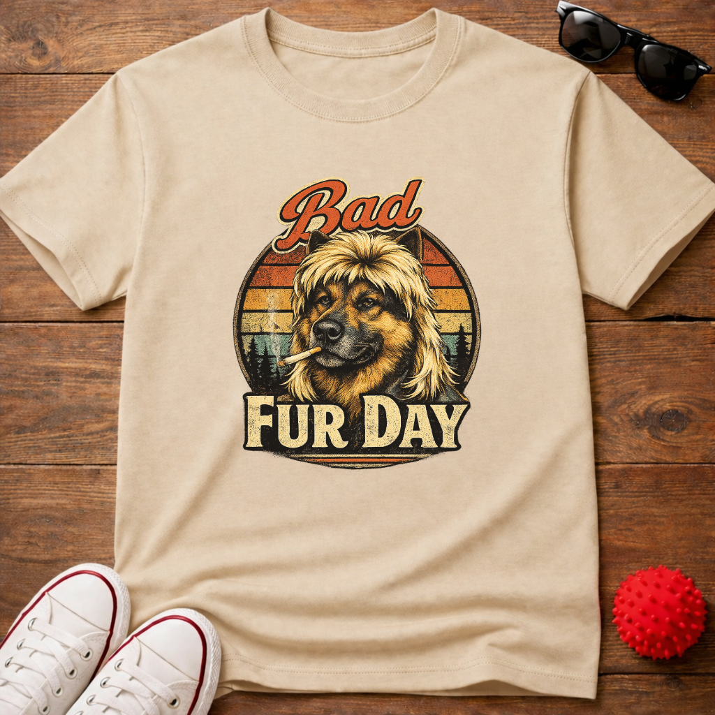 Bad Fur Day Tee