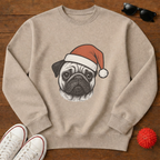 Pug Santa Sweatshirt