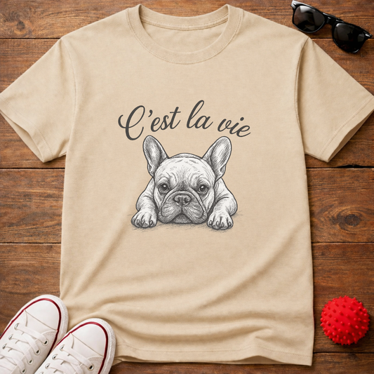 Thoughtful Frenchie Tee