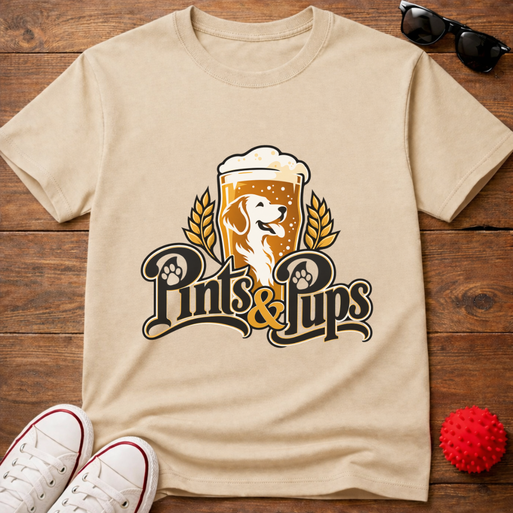 Pints & Pups Tee