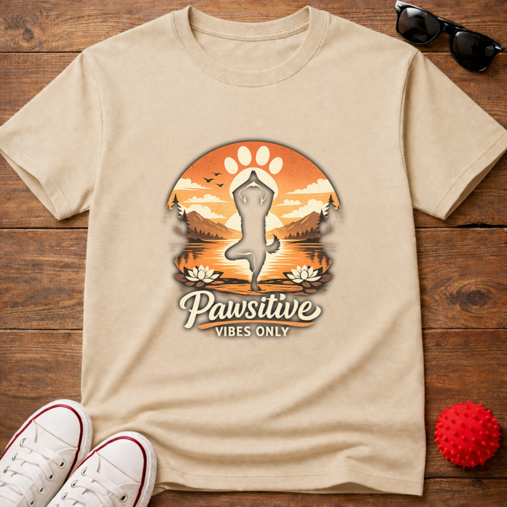 Pawsitive Vibes Only Tee