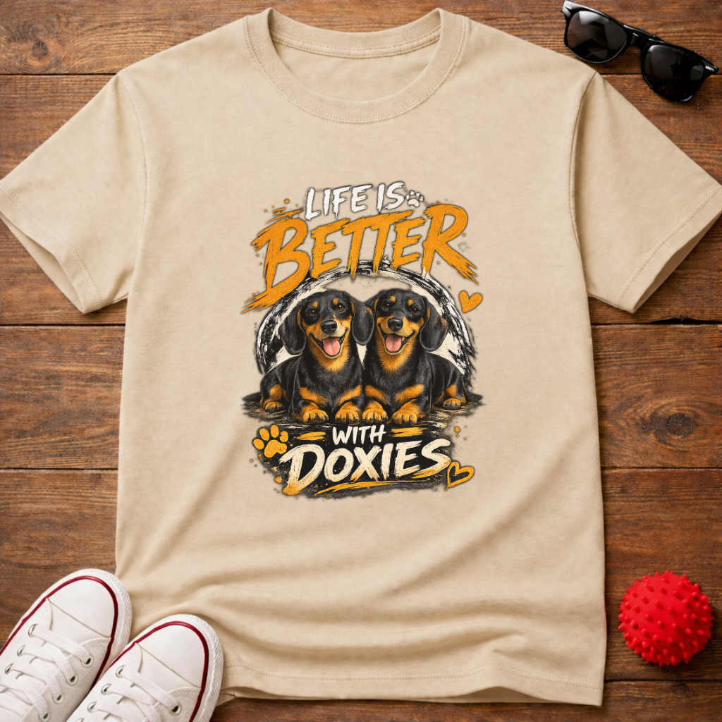Better With Doxies Tee