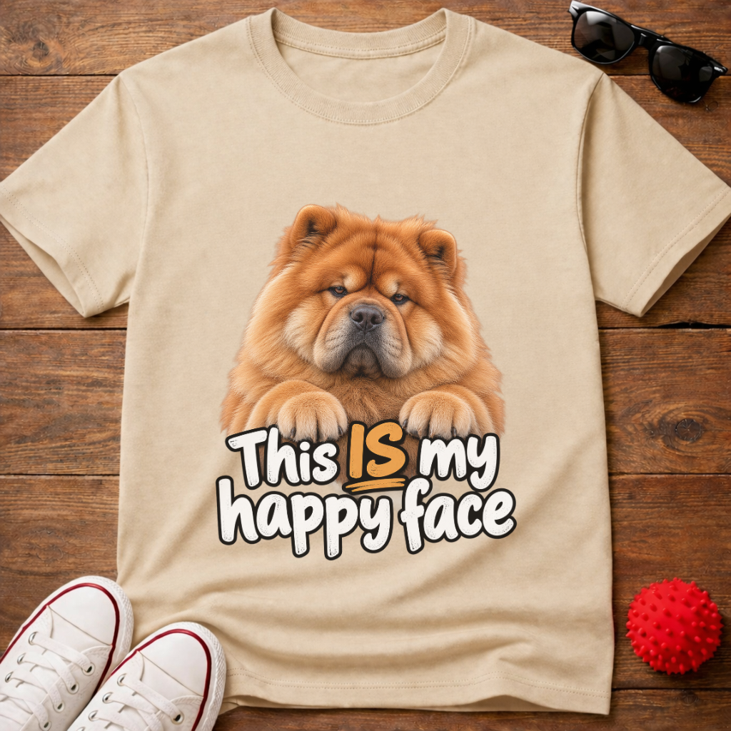 Chow Happy Face Tee