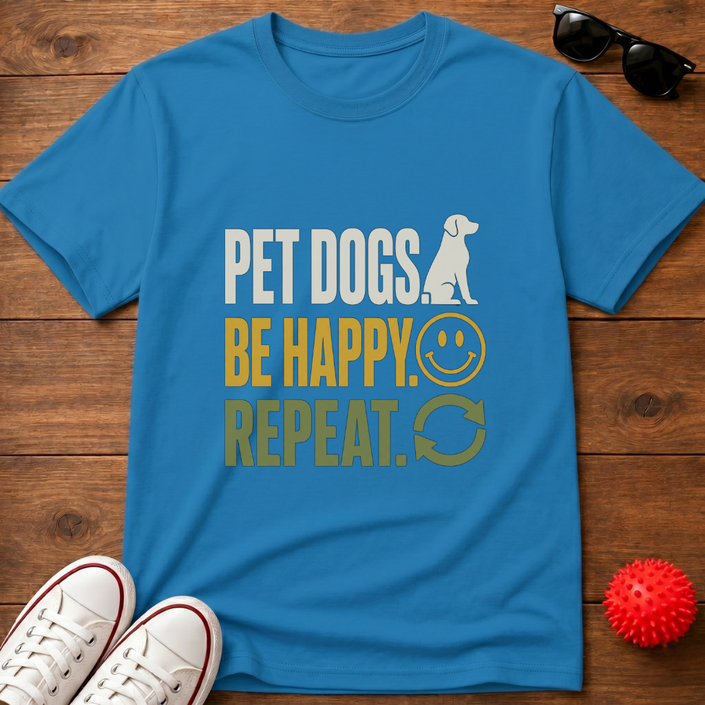 Pet Happy Repeat Tee