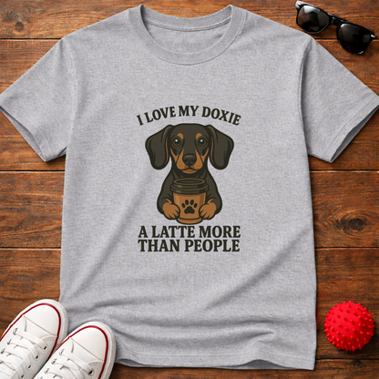 Doxie Latte Tee