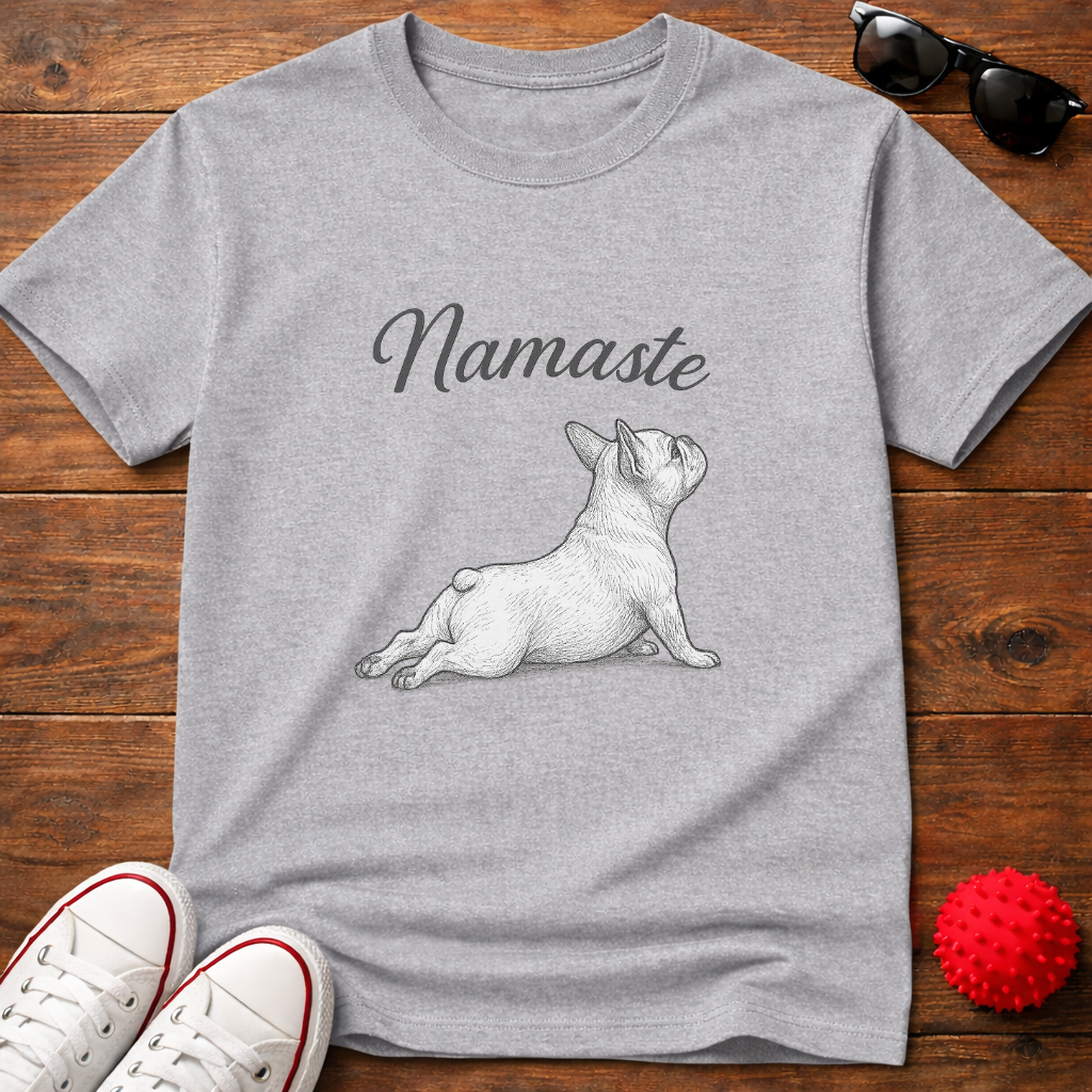 Frenchie Namaste Tee