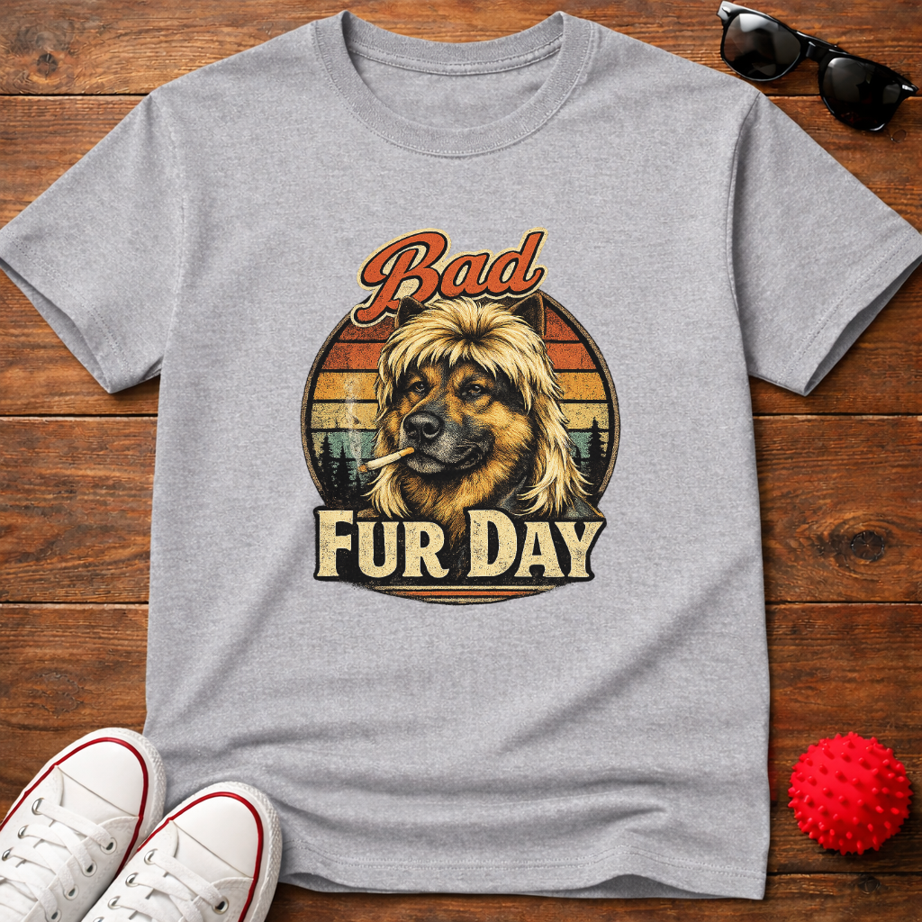 Bad Fur Day Tee