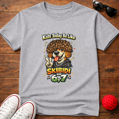 Skibidi 6 7 Tee