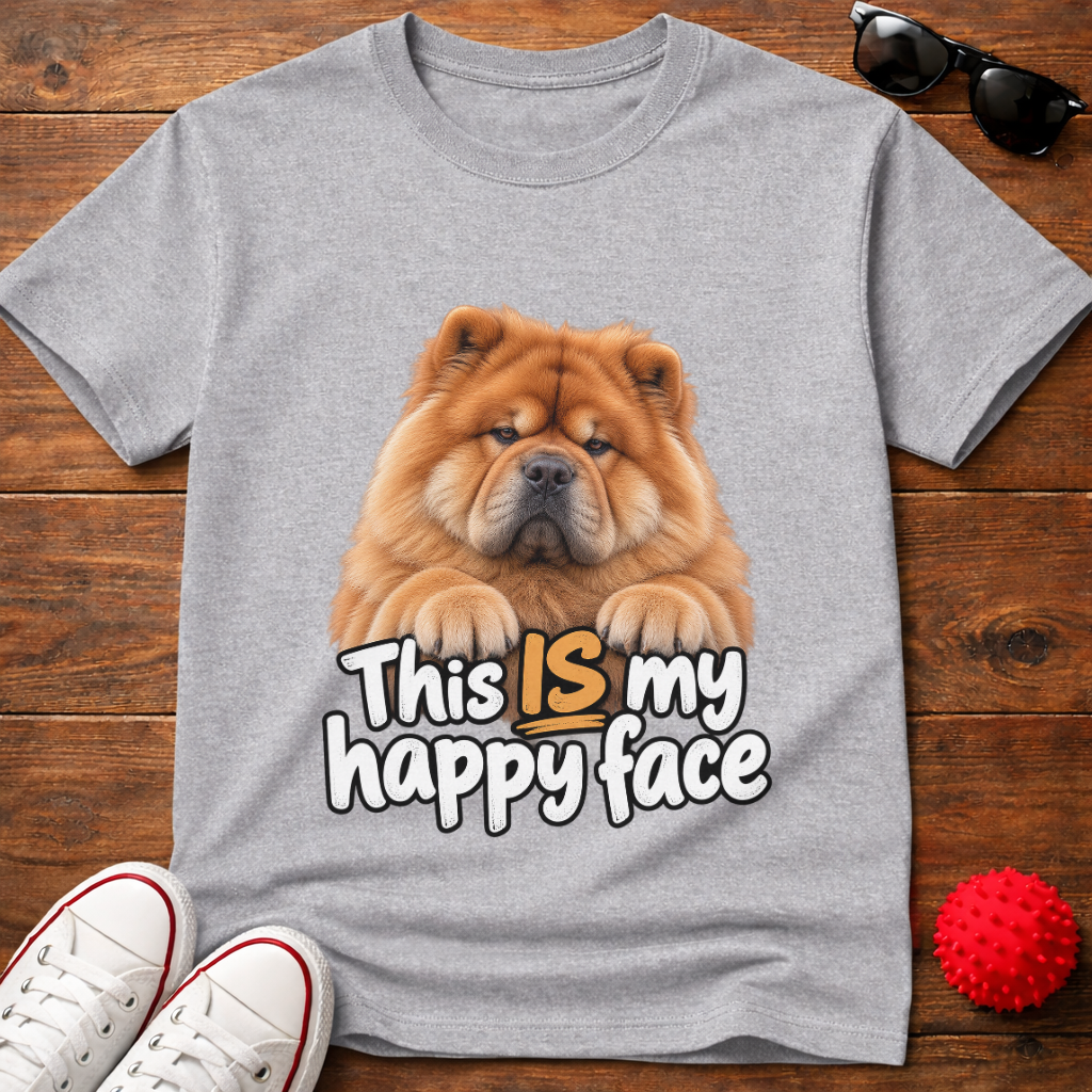 Chow Happy Face Tee