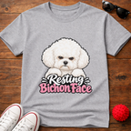 Resting Bichon Face Tee