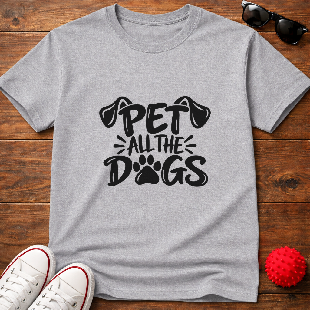 Pet All The Dogs Tee