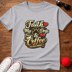 Faith Dogs Coffee Tee