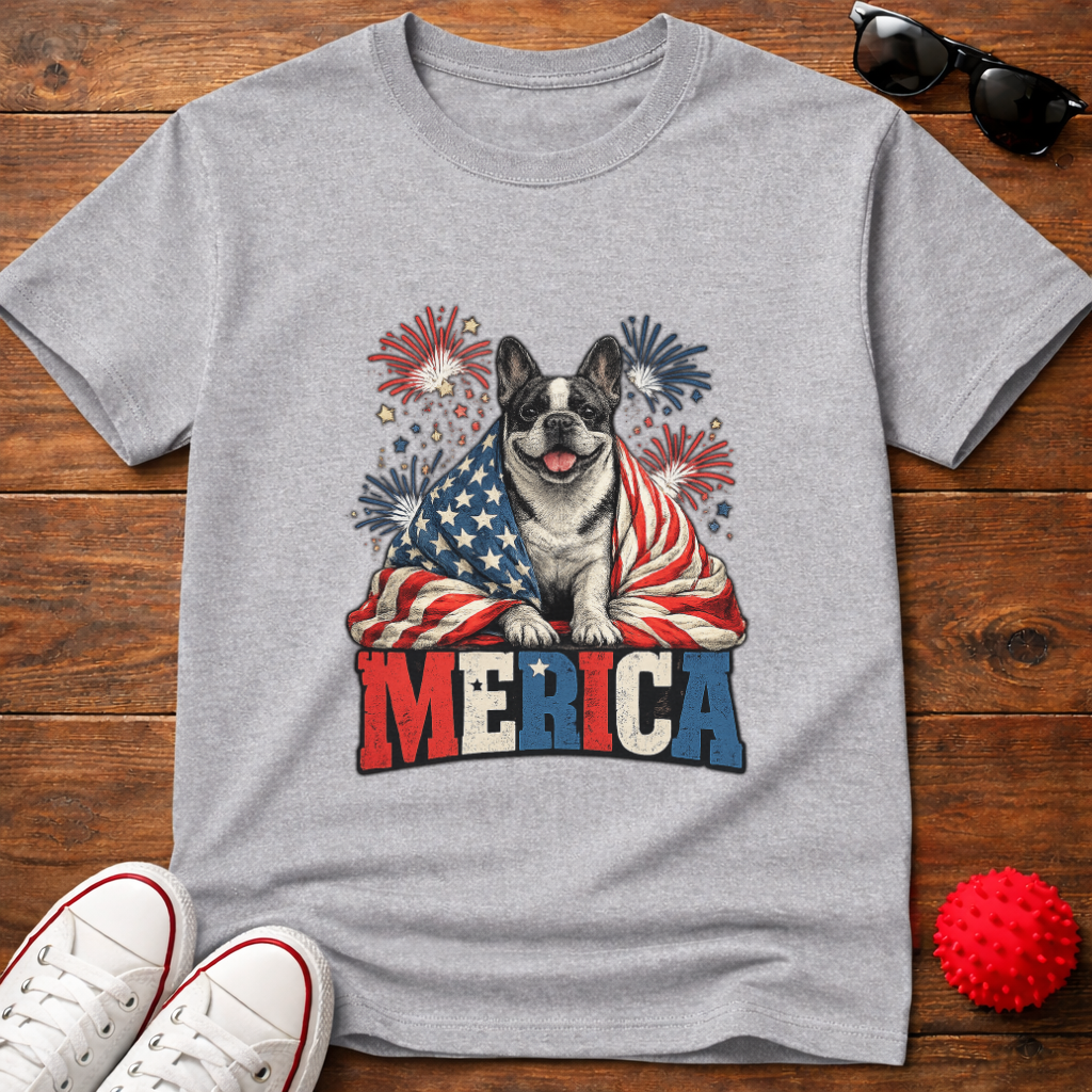 Patriotic Frenchie Tee