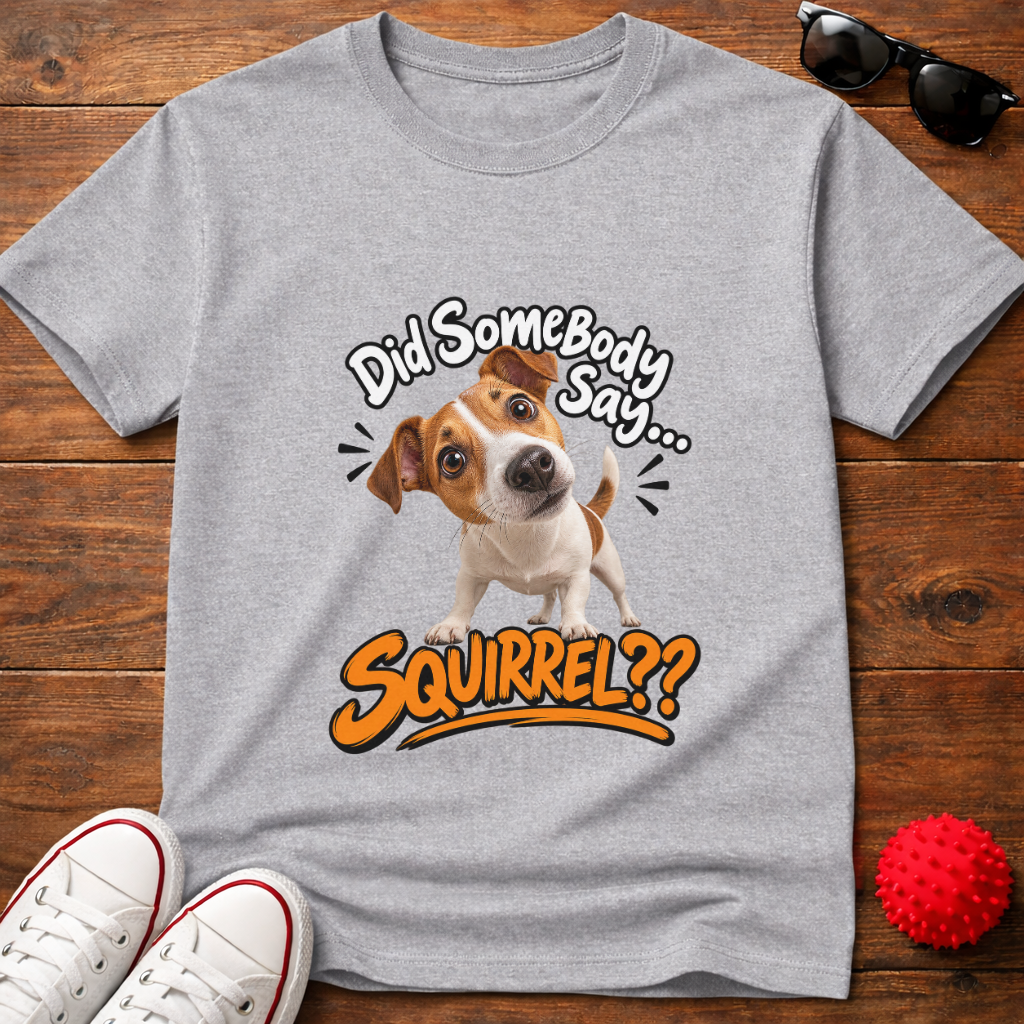 Jack Russell Squirrel Tee