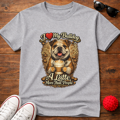 Bulldog A Latte Tee