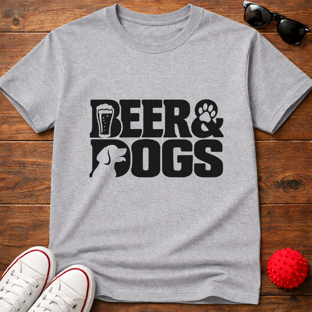 Beer & Dogs Tee