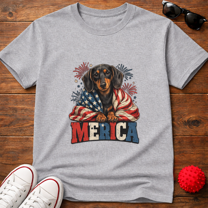 Patriotic Doxie Tee