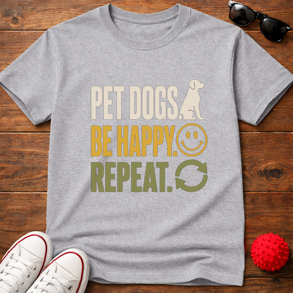 Pet Happy Repeat Tee