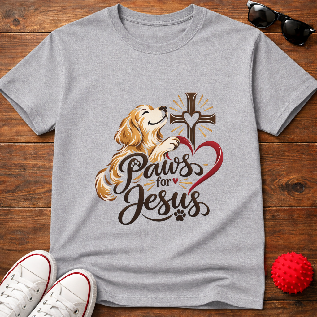 Paws For Jesus Tee