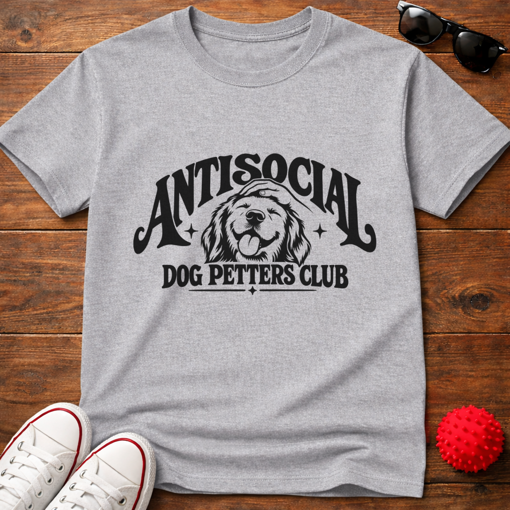 Antisocial Dog Petters Tee