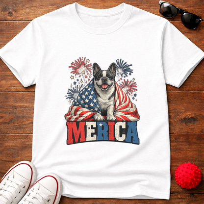 Patriotic Frenchie Tee