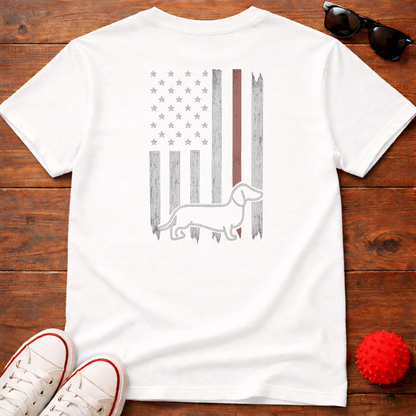 Doxie Flag Tee