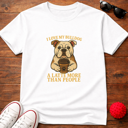 Bulldog Latte Tee